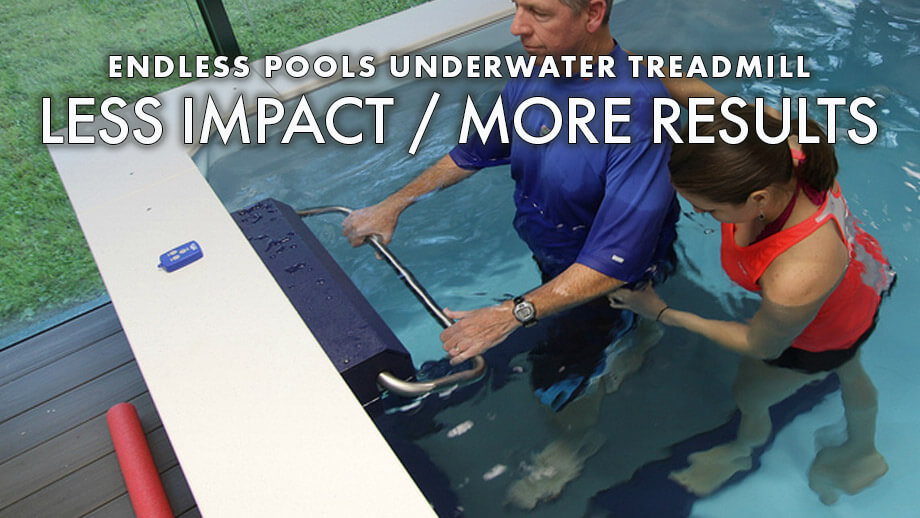 Endless pool treadmill hot sale